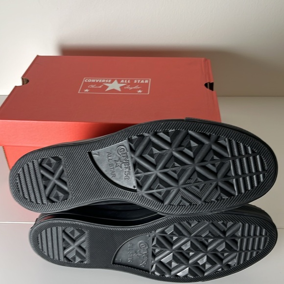 Converse Men's Black High-Top Sneakers Size 7 NIB - Picture 4 of 4